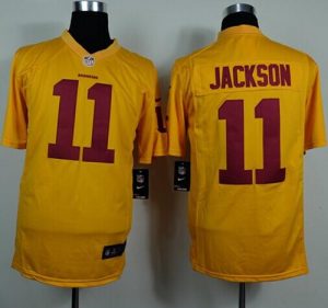 Nike Redskins #11 DeSean Jackson Gold Men's Stitched NFL Game Jersey