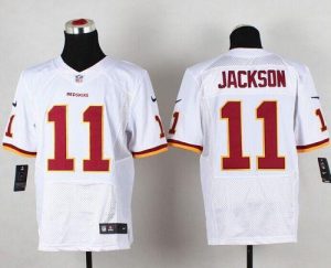 Nike Redskins #11 DeSean Jackson White Men's Stitched NFL Elite Jersey