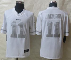 Nike Redskins #11 DeSean Jackson White Men's Stitched NFL Limited Platinum Jersey
