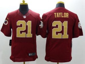 Nike Redskins #21 Sean Taylor Burgundy Red Alternate Men's Stitched NFL Elite Jersey