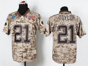 Nike Redskins #21 Sean Taylor Camo Men's Stitched NFL New Elite USMC Jersey