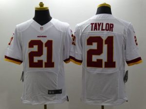 Nike Redskins #21 Sean Taylor White Men's Stitched NFL New Elite Jersey
