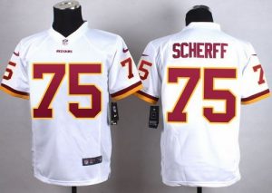 Nike Redskins #75 Brandon Scherff White Youth Stitched NFL Elite Jersey