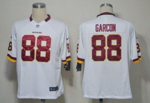 Nike Redskins #88 Pierre Garcon White Men's Embroidered NFL Game Jersey