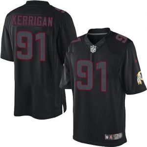 Nike Redskins #91 Ryan Kerrigan Black Men's Embroidered NFL Impact Limited Jersey