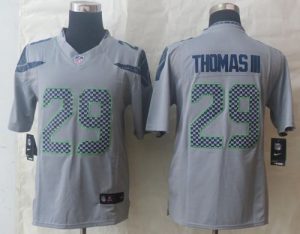 Nike Seahawks #29 Earl Thomas III Grey Alternate Men's Stitched NFL Limited Jersey