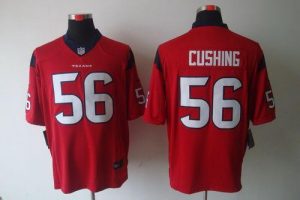 Nike Texans #56 Brian Cushing Red Alternate Men's Embroidered NFL Limited Jersey