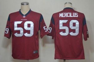 Nike Texans #59 Whitney Mercilus Red Alternate Men's Embroidered NFL Game Jersey