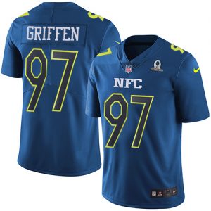 Nike Vikings #97 Everson Griffen Navy Men's Stitched NFL Limited NFC 2017 Pro Bowl Jersey