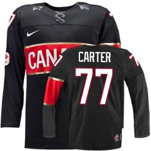 Olympic 2014 CA. #77 Jeff Carter Black Stitched NHL Jersey