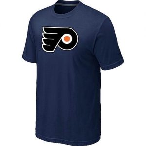 Philadelphia Flyers Big & Tall Logo Midnight Blue NHL T-Shirts