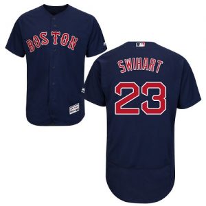 Red Sox #23 Blake Swihart Navy Blue Flexbase Authentic Collection Stitched MLB Jersey