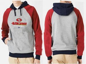 San Francisco 49ers Critical Victory Pullover Hoodie Grey & Red