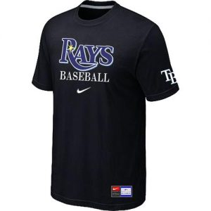 Tampa Bay Rays Nike Short Sleeve Practice MLB T-Shirts Black