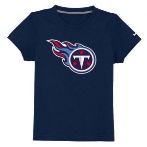 Tennessee Titans Sideline Legend Authentic Logo Youth T-Shirt Dark Blue