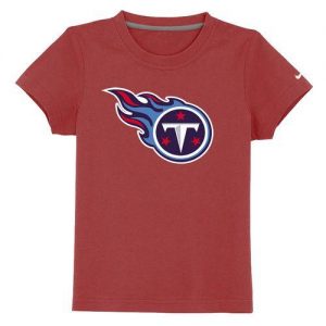 Tennessee Titans Sideline Legend Authentic Logo Youth T-Shirt Red