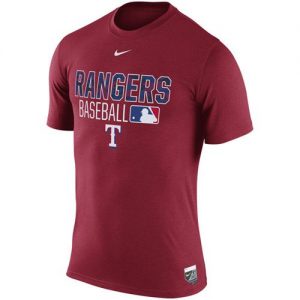 Texas Rangers Nike 2016 AC Legend Team Issue 1.6 T-Shirt Red