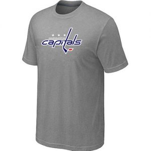 Washington Capitals Big & Tall Logo Grey NHL T-Shirts