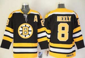 Bruins #8 Cam Neely Black CCM Throwback Stitched NHL Jersey