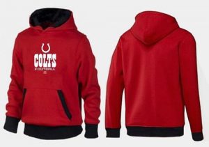 Indianapolis Colts Critical Victory Pullover Hoodie Red & Black