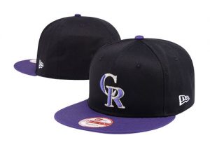 MLB Colorado Rockies Stitched Snapback Hats 022