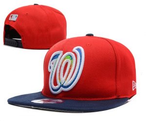 MLB Washington Nationals Stitched Snapback Hats 015