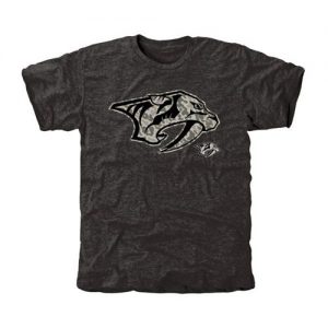 Men's Nashville Predators Black Rink Warrior T-Shirt