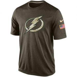 Men's Tampa Bay Lightning Salute To Service Nike Dri-FIT T-Shirt