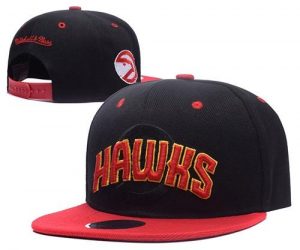 Mitchell and Ness NBA Atlanta Hawks Stitched Snapback Hats 017