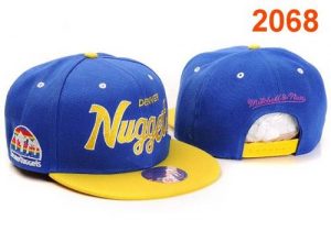 Mitchell and Ness NBA Denvor Nuggets Stitched Snapback Hats 005