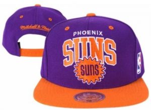 Mitchell and Ness NBA Phoenix Suns Stitched Snapback Hats 009