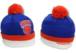 NBA New York Knicks Logo Stitched Knit Beanies 014