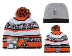 NFL Cleverland Browns Logo Stitched Knit Beanies 001