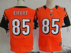 Nike Bengals #85 Tyler Eifert Orange Alternate Men's Embroidered NFL Elite Jersey