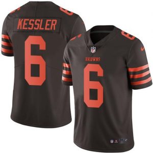 Nike Browns #6 Cody Kessler Brown Youth Stitched NFL Limited Rush Jersey