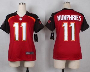Nike Buccaneers #11 Adam Humphries Red Team Color Women's Stitched NFL New Elite Jersey