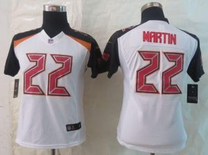 Nike Buccaneers #22 Doug Martin White Women's Stitched NFL New Limited Jersey