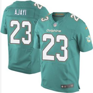 Nike Dolphins #23 Jay Ajayi Aqua Green Team Color Men's Stitched NFL New Elite Jersey