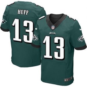 Nike Eagles #13 Josh Huff Midnight Green Team Color Men's Stitched NFL New Elite Jersey