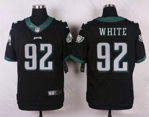 Nike Eagles #92 Reggie White Black Alternate Men's Stitched NFL New Elite Jersey