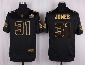 Nike Redskins #31 Matt Jones Black Men's Stitched NFL Elite Pro Line Gold Collection Jersey