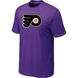 Philadelphia Flyers Big & Tall Logo Purple NHL T-Shirts