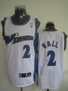Wizards #2 John Wall Stitched White NBA Jersey